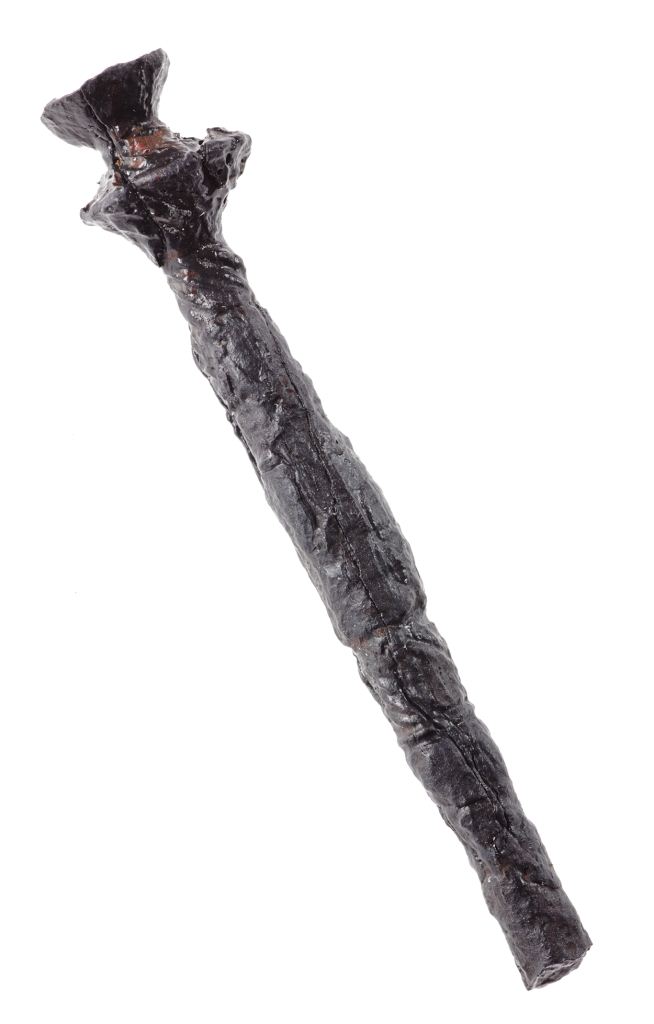 thistle-headed iron pin